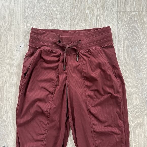 Lululemon Dance Studio Jogger Maroon Deep Rouge Garnet - Picture 3 of 12